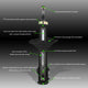 D-Motoring - Shock - Rear - Mild Steel - 92-95 Civic EG/EH/EJ - 7