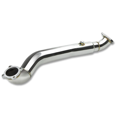 D-Motoring - Downpipe - Stainless Steel - 07-08 Honda Fit/Jazz GD3 L15A1 2WD - 1