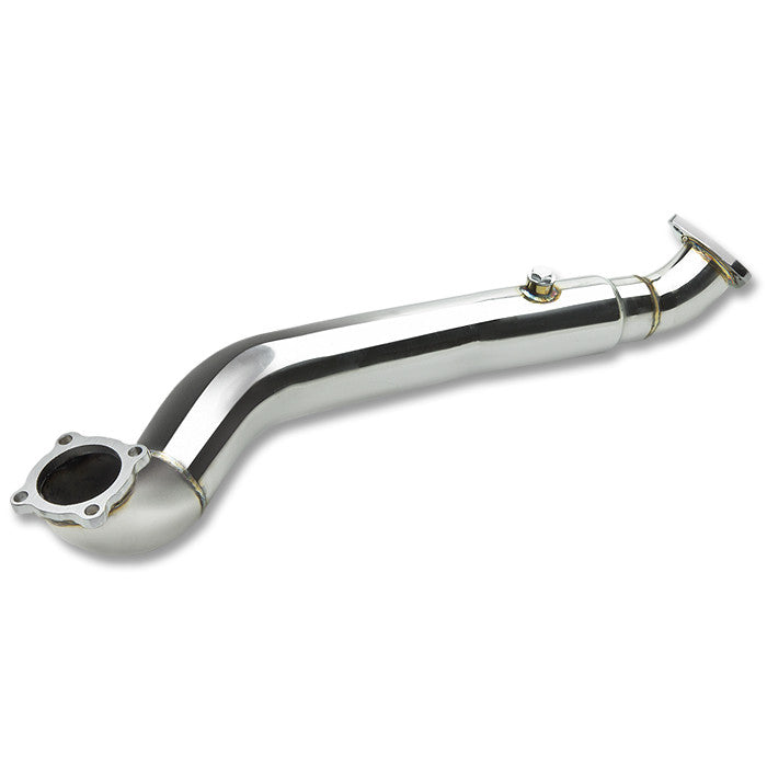 D-Motoring - Downpipe - Stainless Steel - 07-08 Honda Fit/Jazz GD3 L15A1 2WD - 1