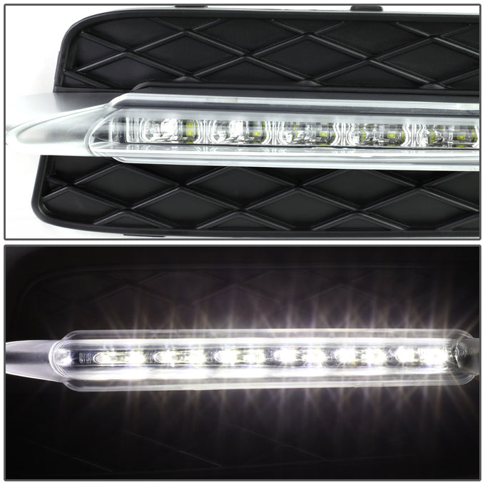 D-Motoring - Day Time Running Lights - 5 LEDs Per Side - Plug-n-Play - 07-10 BMW X5 - 2