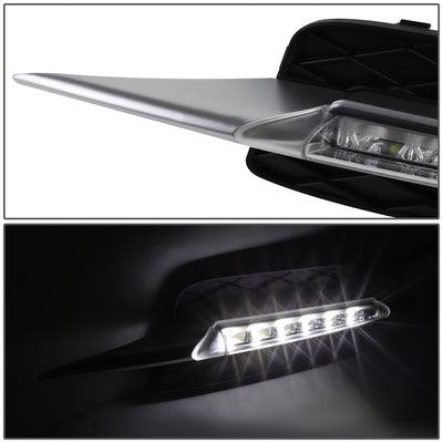 D-Motoring - Day Time Running Lights - 5 LEDs Per Side - Plug-n-Play - 07-10 BMW X5 - 3