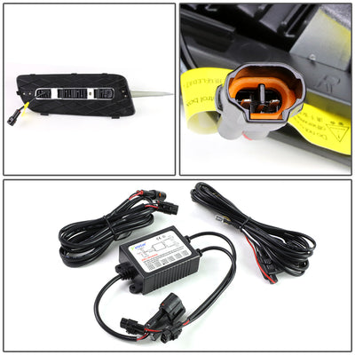 D-Motoring - Day Time Running Lights - 5 LEDs Per Side - Plug-n-Play - 07-10 BMW X5 - 4