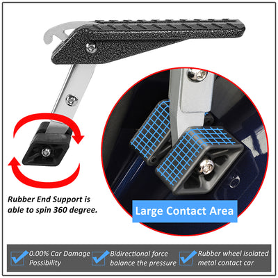 5 Angles Foldable Car Door Latch Hook Step Pedal (A Variety of Color Options)