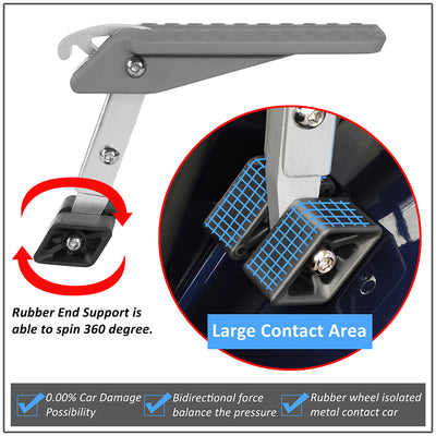 5 Angles Foldable Car Door Latch Hook Step Pedal (A Variety of Color Options)