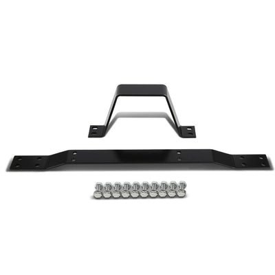D-Motoring - Driveshaft Safety Loop - Powder-Coated - Mild Steel - 2PC - 79-04 Ford Mustang - 3
