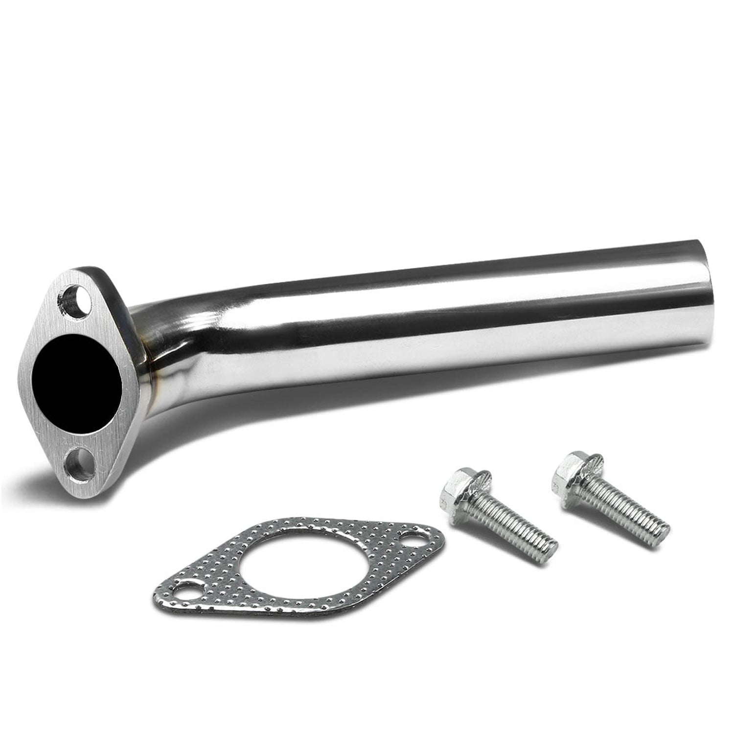 D-Motoring - Dump Pipe - 1.25 Inlet/Outlet - Stainless Steel - 1