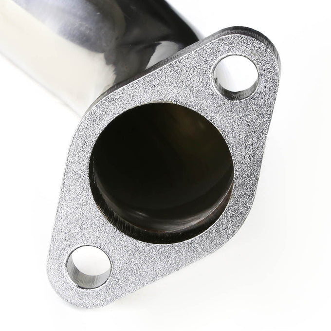 D-Motoring - Dump Pipe - 1.25 Inlet/Outlet - Stainless Steel - 2