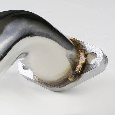 D-Motoring - Dump Pipe - 1.25 Inlet/Outlet - Stainless Steel - 3