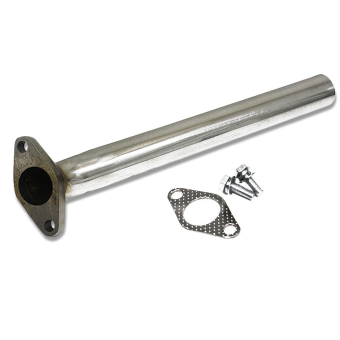 D-Motoring - Dump Pipe - 1.5 Inlet/Outlet - Stainless Steel  - 1