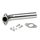 D-Motoring - Dump Pipe - 1.575 Inlet/Outlet - Stainless Steel - 1