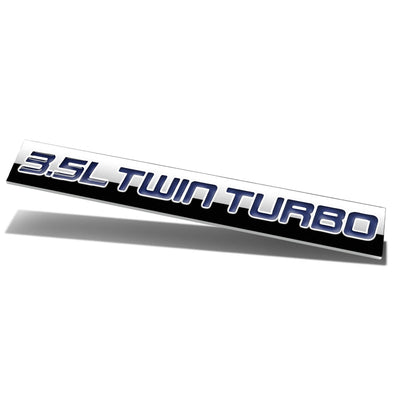 D-Motoring - Emblem - 3.5L Twin Turbo - 1