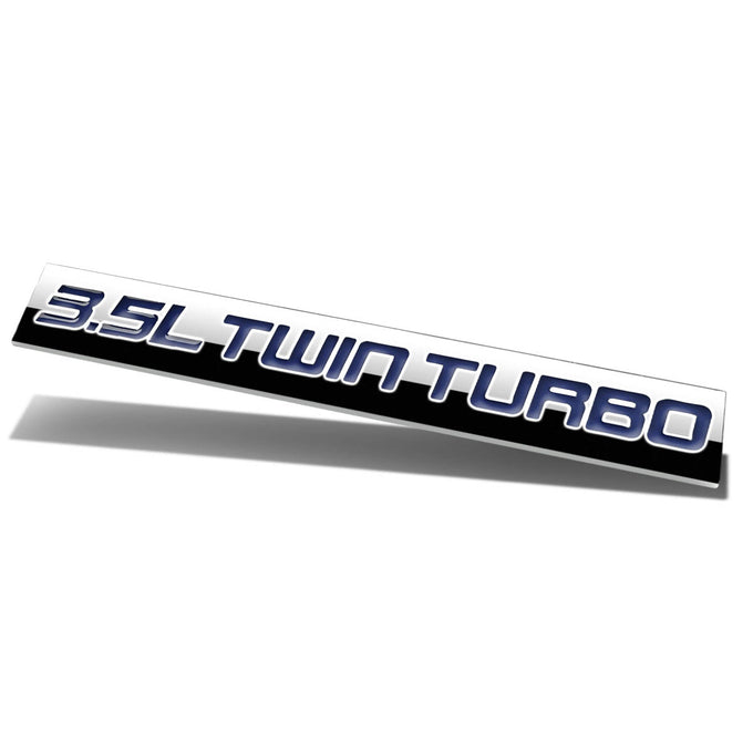 D-Motoring - Emblem - 3.5L Twin Turbo - 1