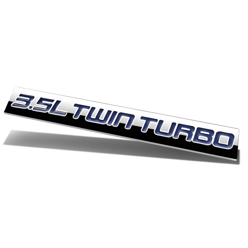 D-Motoring - Emblem - 3.5L Twin Turbo - 1