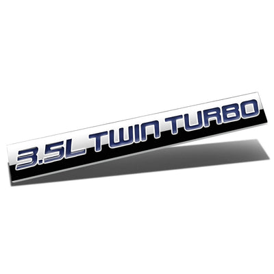 D-Motoring - Emblem - 3.5L Twin Turbo - 3