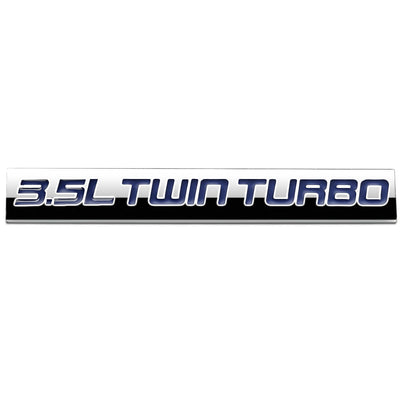 D-Motoring - Emblem - 3.5L Twin Turbo - 4