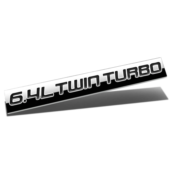 D-Motoring - Emblem - 6.4L Twin Turbo - 3