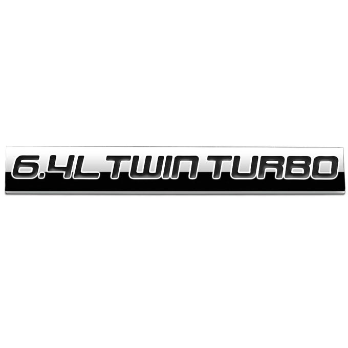 D-Motoring - Emblem - 6.4L Twin Turbo - 4