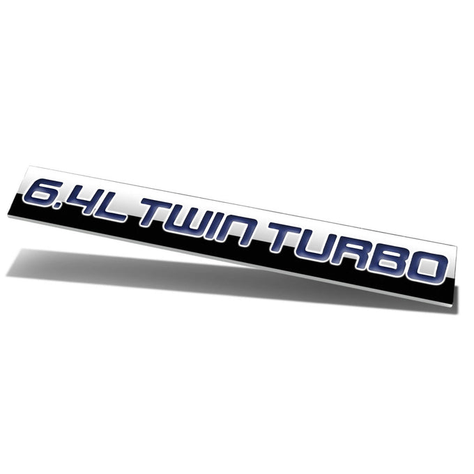D-Motoring - Emblem - 6.4L Twin Turbo - 7