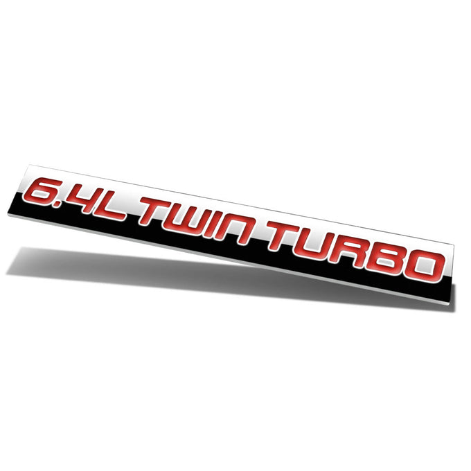 D-Motoring - Emblem - 6.4L Twin Turbo - 5