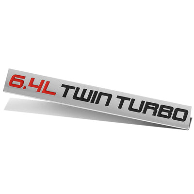 D-Motoring - Emblem - 6.4L Twin Turbo - 6