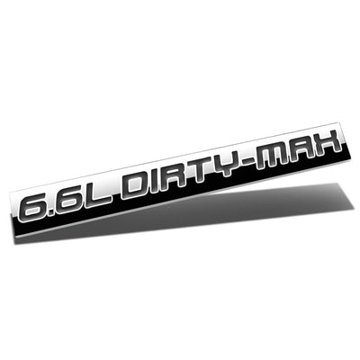 D-Motoring - Emblem -  6.6L DIRTY MAX - 3