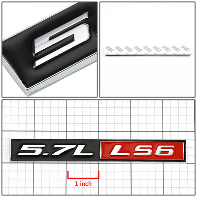 D-Motoring - Emblem - 5.7L - LS6 - 2