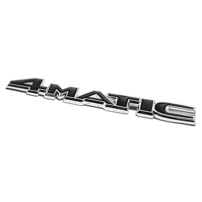 Small 4matic Sticker 4 MATIC Tape-on Emblem Badge DecalUniversal – CA Auto Parts