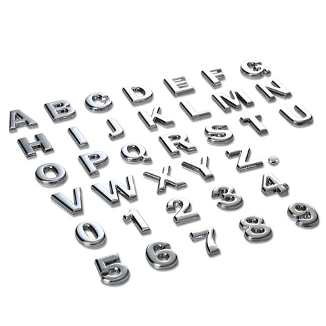 D-Motoring - Letter Emblem [A-Z] - 1