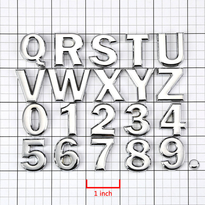 D-Motoring - Digit Number Emblem[0-9] - 4