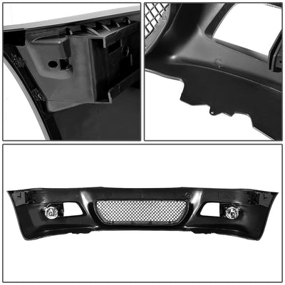 D-Motoring - Front Bumper - Body Kit+Grille+Fog Light - M3 Style - All BMW E46 Non M3 Models - 7