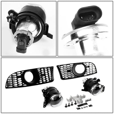 D-Motoring - Front Bumper - Body Kit+Grille+Fog Light - M3 Style - 09-11 BMW E90 Models - 6