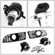 D-Motoring - Front Bumper - Body Kit+Grille+Fog Light - M3 Style - 09-11 BMW E90 Models - 6