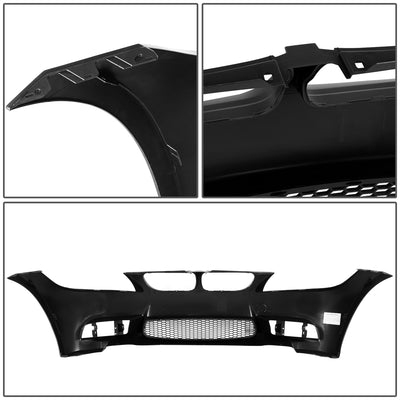 D-Motoring - Front Bumper - Body Kit+Grille+Fog Light - M3 Style - 09-11 BMW E90 Models - 7
