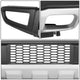 D-Motoring - Front Bumper - Raptor Conversion Style - Polypropylene and ABS Plastic - 15-17 Ford F-150 - 3