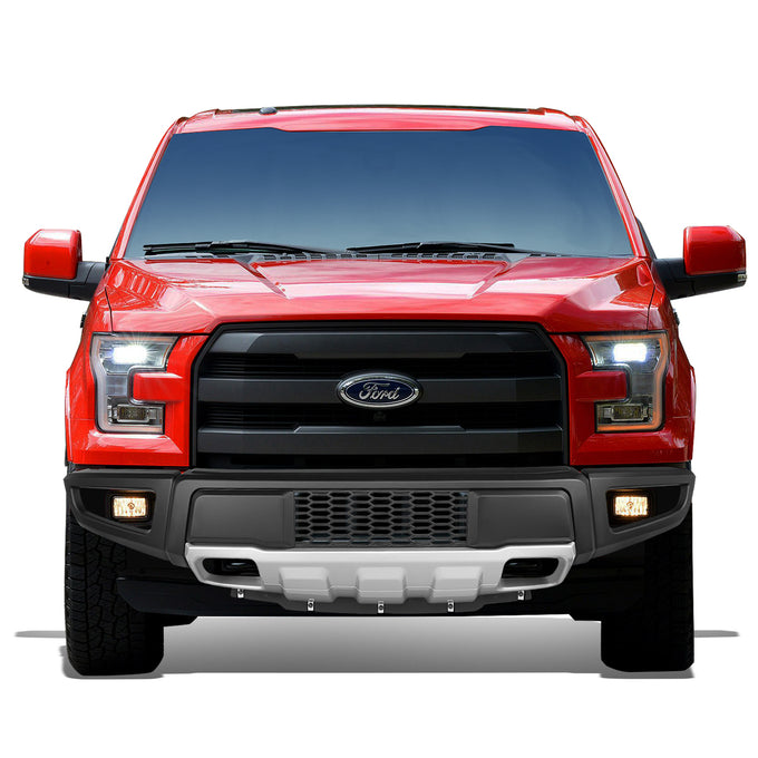 D-Motoring - Front Bumper - Raptor Conversion Style - Polypropylene and ABS Plastic - 15-17 Ford F-150 - 6
