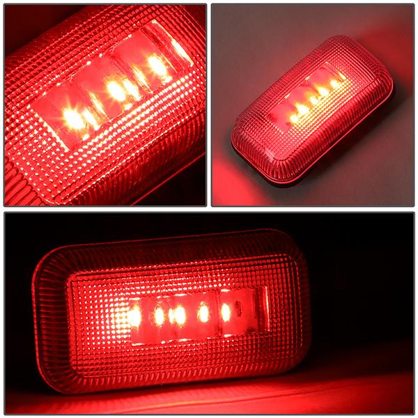 15-19 Silverado Sierra 4X Dually Side Marker Lights - Smoked Lens - Set of 4 - FENDL-CS15-SM - 4