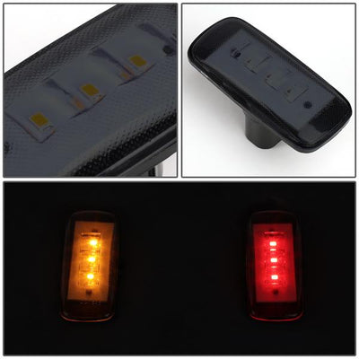 10-17 Ram Truck 3500 Side Marker Lights - LED - Bed Side Fender - Smoked Lens - Set of 4 - FENDL-DRAM10-SM - 5