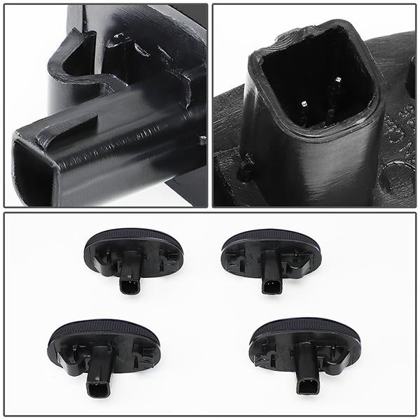 11-18 Ford Super Duty Side Marker Lights - LEd - Bed Side - Smoked Lens - FENDL-FSD11-SM - 6