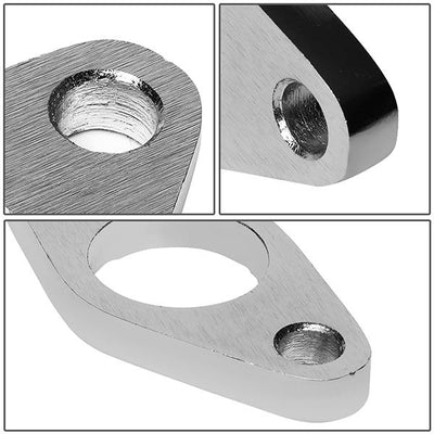 38mm Racing External Wastegate Flange - Dump Pipe Tube Adapter - 10mm - 2-Bolts - FG-WG-38 - 4