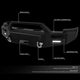 07-13 Chevy Silverado Rock Crawler Front Bumper - W/Winch Plate+LED Fog Light - FGBP-001 - 2