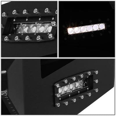 09-12 Ram Truck 1500 Rock Crawler Front Bumper - W/Winch Plate+LED Fog Light - FGBP-002 - 4