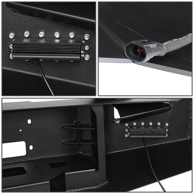 09-12 Ram Truck 1500 Rock Crawler Front Bumper - W/Winch Plate+LED Fog Light - FGBP-002 - 7