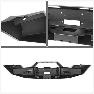10-14 Ford F150 Raptor Rock Crawler Front Bumper - W/Winch Plate+LED Fog Light - FGBP-004 - 6