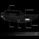15-17 Ford F150 Rock Crawler Front Bumper - W/Winch Plate+LED Fog Light+D-Ring - FGBP-007 - 2
