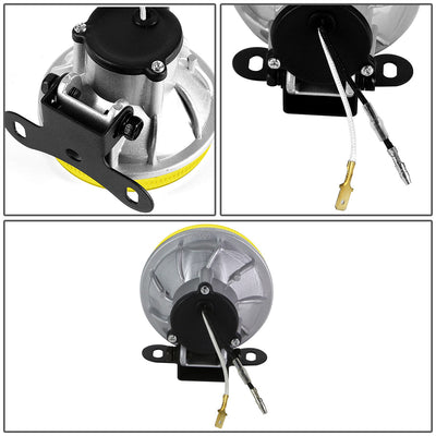 D-Motoring - Fog Lights - 3.5 - Amber Lens - Plug-n-Play - Pair  - 4