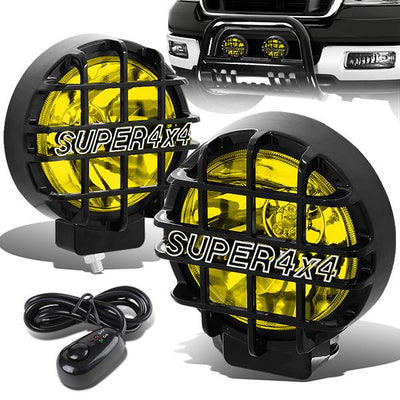 Off-Road Universal Fog Lights <br>w/ Switch + Wiring Harness