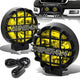 Off-Road Universal Fog Lights <br>w/ Switch + Wiring Harness
