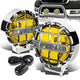 Off-Road Universal Fog Lights <br>w/ Switch + Wiring Harness