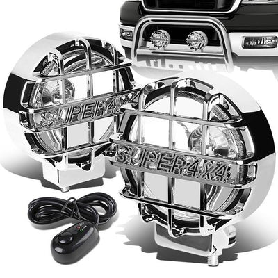 Off-Road Universal Fog Lights <br>w/ Switch + Wiring Harness
