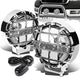 Off-Road Universal Fog Lights <br>w/ Switch + Wiring Harness